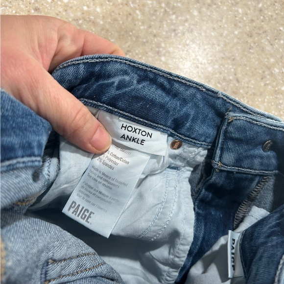 PAIGE denim Hoxton ankle in Rockshow distressed - Size 28 / 6 - Picture 9 of 13